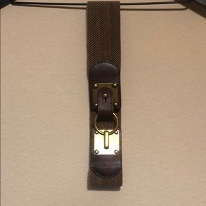 Genuine leather Brown belt